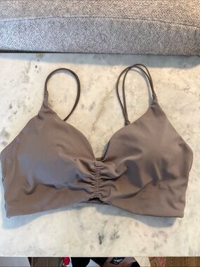Calvin Klein Neutral Taupe Soft Stretch Bralette